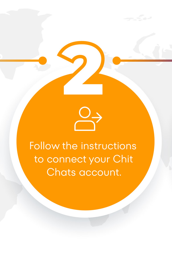 Follow the instructions to connect your Chit Chats account